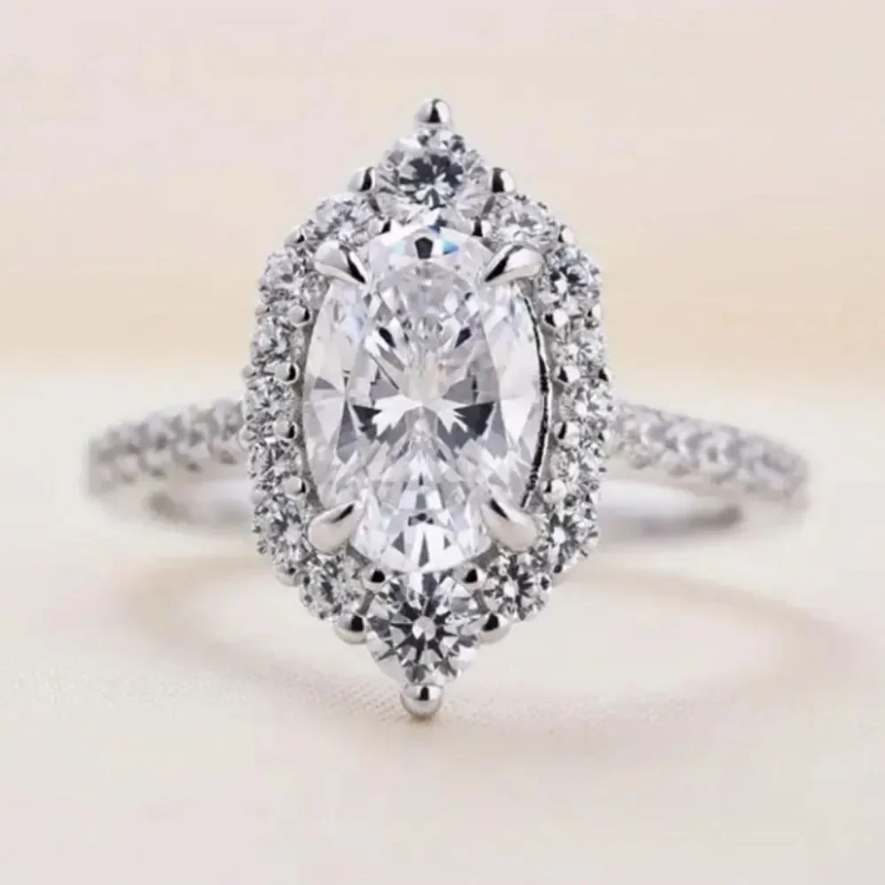 Elegant 3pc diamond wedding ring set